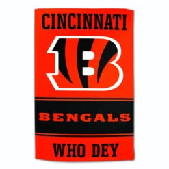 WinCraft NFL Towel Cincinnati Bengals 16X25