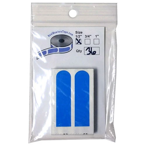 Mongoose Real Bowlers Tape 1/2" Blue 36ct 1 Mongoose Real Bowlers Tape 1/2" Blue 36ct