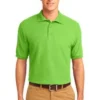 Port Authority Mens Silk Touch Polo Shirt Lime