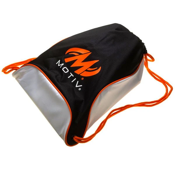 Motiv Agility Drawstring Sackpack Black/Orange 2 Motiv Agility Drawstring Sackpack Black/Orange - Image 2