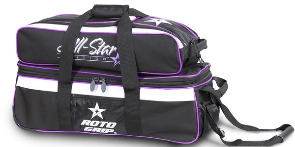 Roto Grip 3 Ball All-Star Edition Carryall Tote Purple 1 Roto Grip 3 Ball All-Star Edition Carryall Tote Purple