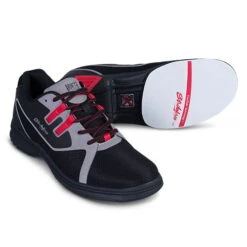 KR Strikeforce Mens Ignite Black/Grey/Red Right Hand Wide Width