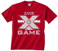 Exclusive Bowling.com Original X Game TShirt Red