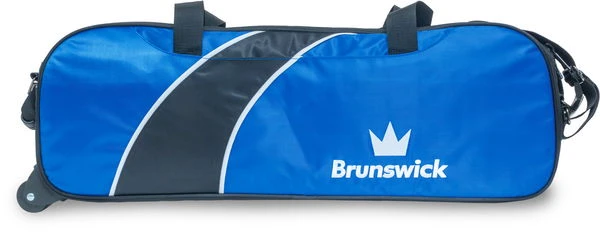 Brunswick Edge Triple Rolling Tote Blue 1 Brunswick Edge Triple Rolling Tote Blue