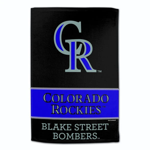 WinCraft MLB Towel Colorado Rockies 16X25" 1 WinCraft MLB Towel Colorado Rockies 16X25"