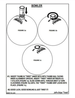 JoPo Twist Inner Sleeve With 1 1/4" Slug Pink/Black