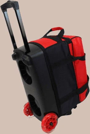 Elite Deluxe 2 Ball Roller Red 1 Elite Deluxe 2 Ball Roller Red