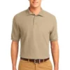 Port Authority Mens Silk Touch Polo Shirt Stone
