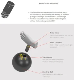 JoPo Twist Inner Sleeve Blank Black 5 JoPo Twist Inner Sleeve Blank Black -Outlet Bowling Gear Store 85bd2186 835c 44de b0cf fba67d1a35eb