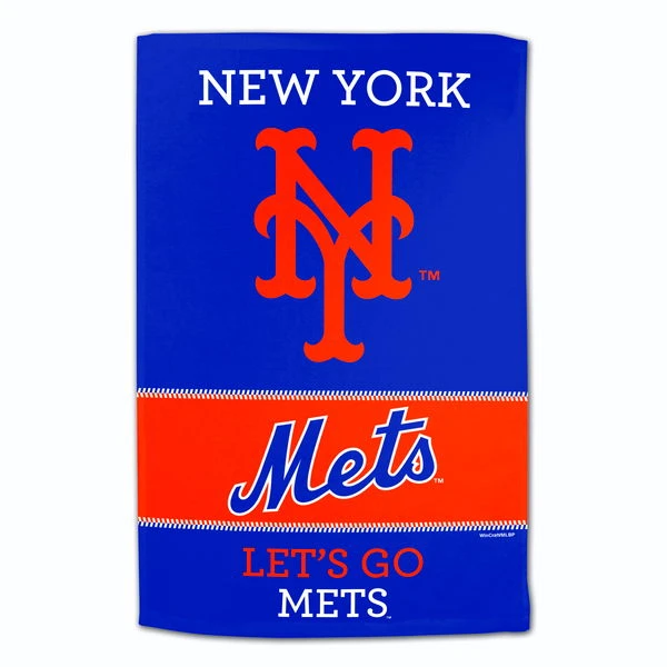 WinCraft MLB Towel New York Mets 16X25" 1 WinCraft MLB Towel New York Mets 16X25"