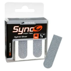 Genesis Sync Silver 1/2" Insert Tape 40ct