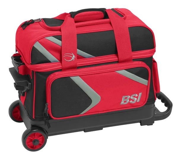 BSI Dash Double Ball Roller Black/Red 1 BSI Dash Double Ball Roller Black/Red