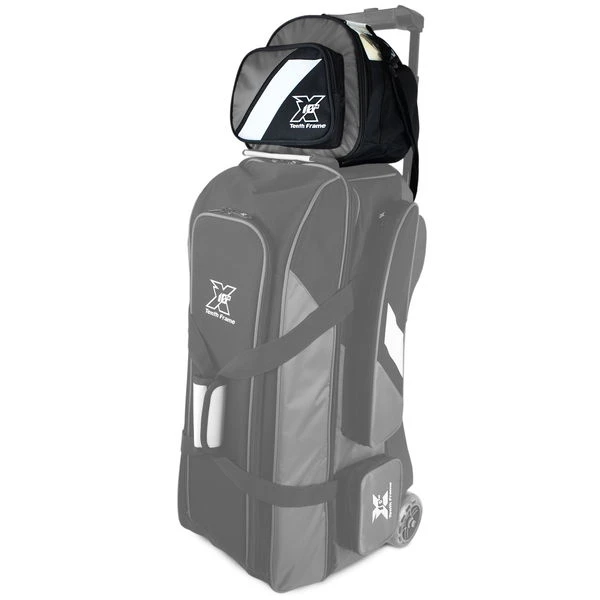 Tenth Frame Deluxe Add-On Bag Black/Grey 1 Tenth Frame Deluxe Add-On Bag Black/Grey