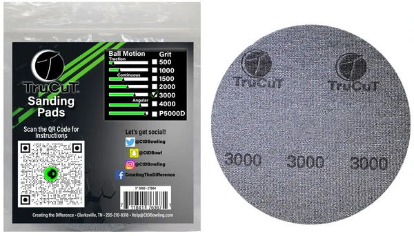 CtD TruCut 3000 Grit Sanding Pad 1 CtD TruCut 3000 Grit Sanding Pad