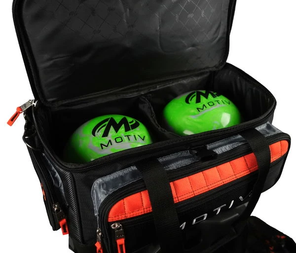 Motiv Vault 6 Ball Roller Black/Orange 1 Motiv Vault 6 Ball Roller Black/Orange